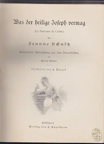SCHULTZ, Was der Heilige Joseph vermag (La... 1892