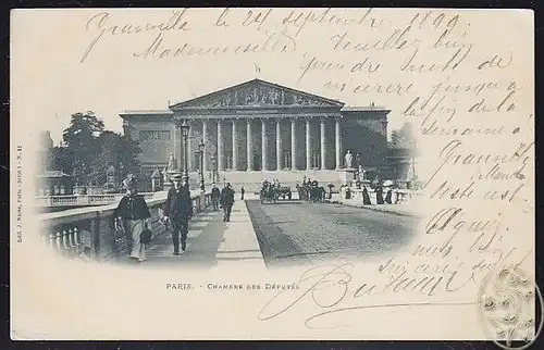 Paris - Chambre des Députés.