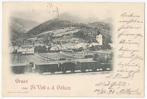 Gruss aus St. Veit a. d. Gölsen.