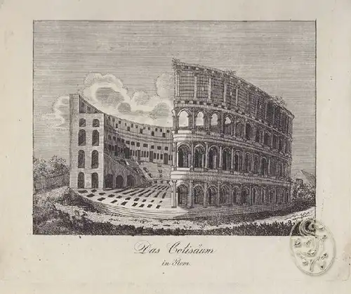 Das Colisäum in Rom. 1820
