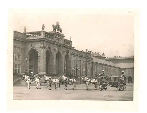 Historische und moderne Wagen des österreichischen allerhöchsten Hofes. 20 Helio