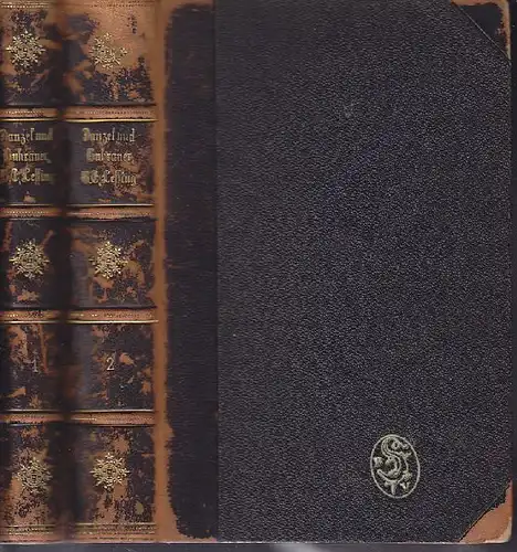 DANZEL, Gotthold Ephraim Lessing. Sein Leben... 1880