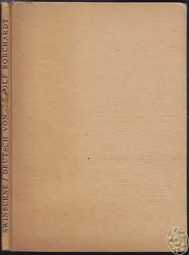 Swineburne. Deutsch. BORCHARDT, Rudolf (Übers.)