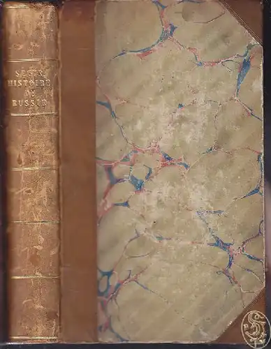 SÉGUR, Histoire de Russie et de Pierre-le-Grand. 1829