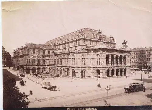 Wien, Opernhaus.