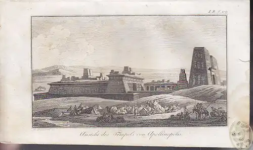 Ansicht des Tempels von Apollinopolis. 1808