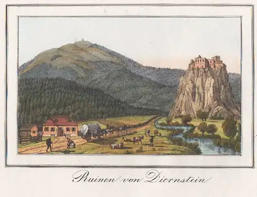 Ruinen von Diernstein.