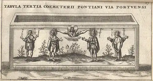 Abgebildetes Unterirdisches Rom, Darin[n] der Christen/ und fürnemlich der Märte