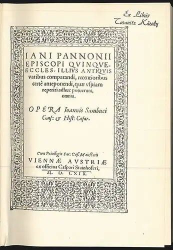 Episcopi quinque eccles: Illius antiquis vatibus comparandi, recentioribus certé