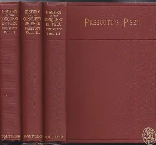 PRESCOTT, History of the Conquest of Peru, with... 1910