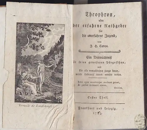 Theophron, oder der erfahrene Rathgeber für die unerfahrene Jugend. Ein Vermächt