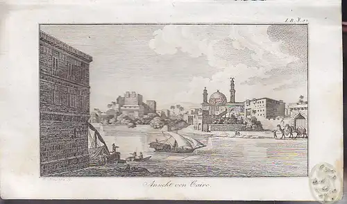 Ansicht von Cairo. 1808