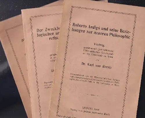 RORETZ, Konvolut von 6 Werken. 1927
