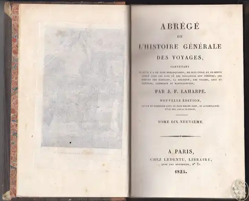 Abrégé de l`histoire générale des voyages, contenant ce qu`il de plus remarquabl