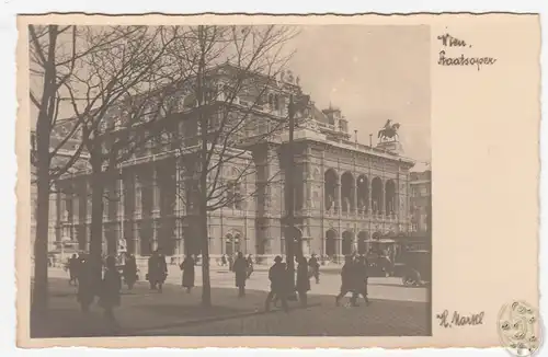 Wien, Staatsoper.