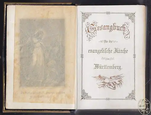 Gesangbuch für die evangelische Kirche in Württemberg.