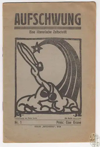 Aufschwung. Eine literarische Zeitschrift. STERNBERG, Tobias (Hrsg.)