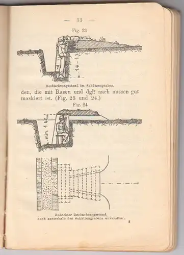 Schweizerische Armee. Anleitung für die Pionierarbeiten der Infanterie. Feldbefe