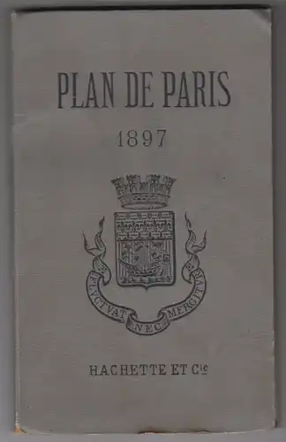 Plan de Paris. 1897.