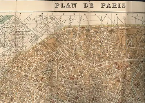 Plan de Paris. 1897.