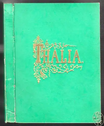 THALIA. Taschenbuch für 1868. Von Friedrich Steinebach.
