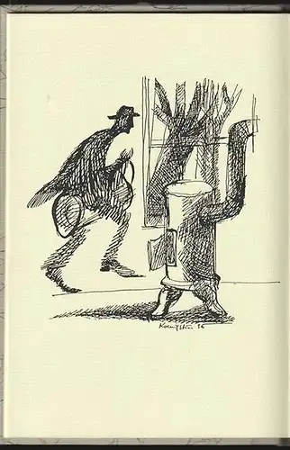 Der Kübelreiter. Variationen zu einem Thema. Mit der Erzählung von Franz Kafla. 