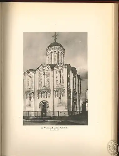 Die Bauplastik von Wladimir-Ssusdal. Russische Romanik. HALLE, Fannina W.