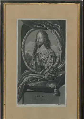 Charles I. Roy d`Angleterre.