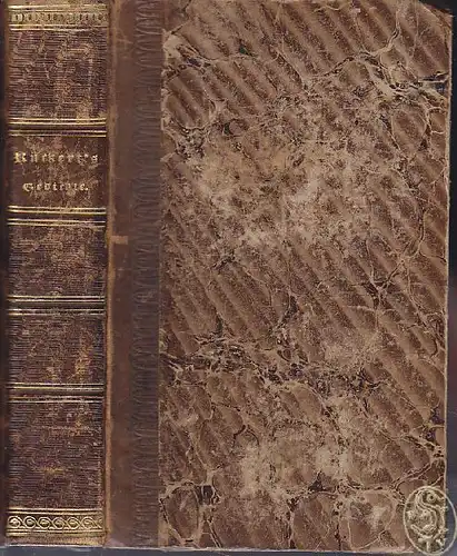 RÜCKERT, Gedichte. 1841