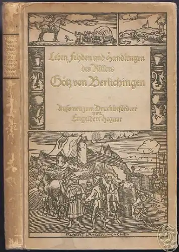 HEGAUR, Lebens-Beschreibung des Ritters Götz... 1909