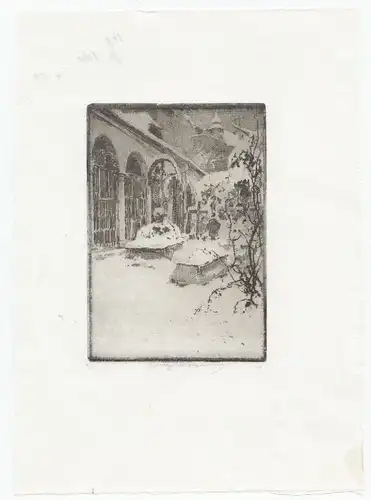 [St. Peter]. KASIMIR, Luigi. Graphiker (1881-1962).