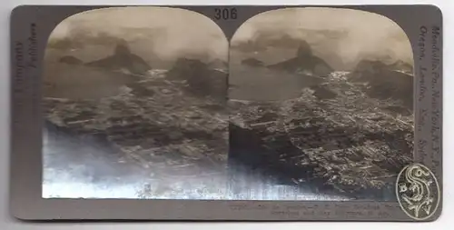 Rio de Janeiro, S. E. Over Botafoga Suburb, Sugarloaf and Bay Entrance, S. Am.
