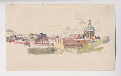 [Ansicht von Wien]. MÜLLER, Carl (1862-1938).