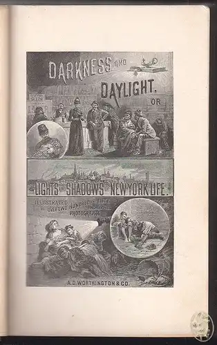 Darkness and Daylight; or, Lights and Shadows of New York Life. A Woman`s Story