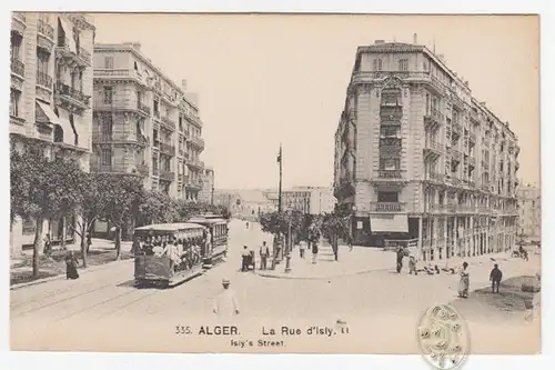 Alger. - La Rue d`Isly.