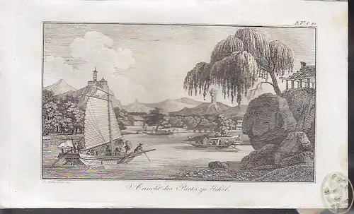 Ansicht des Parks von Gehol. 1808