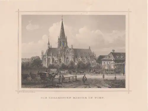 Die Lazaristen-Kirche in Wien.