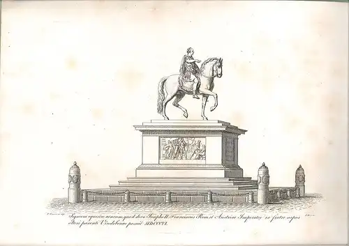Denkmahl Josephs des Zweyten. Auf Befehl seiner Majestät Franz des Ersten errich