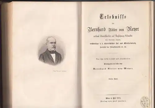 Erlebnisse des Bernhard Ritter von Meyer weiland Staatsschreiber und Tagsatzungs