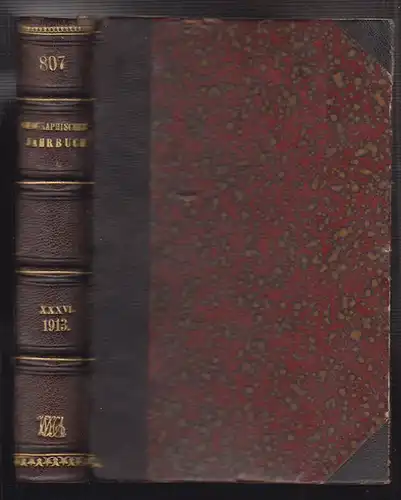 Geographisches Jahrbuch. Begr. 1866 durch E. Behm. Hrsg. v. Hermann Wagner.