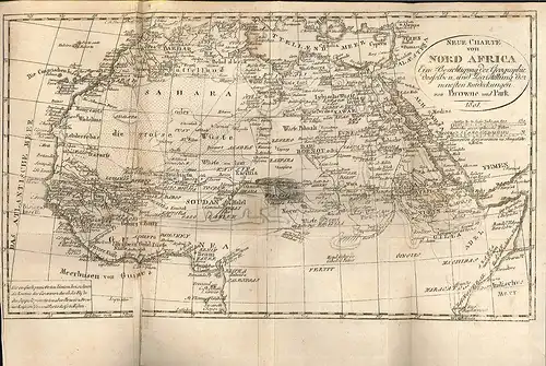 Reisen in Afrika, Egypten und Syrien in den Jahren 1792 bis 1798. Aus dem Engl. 