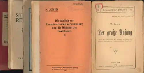 Die nächsten Aufgaben der Sowjet-Macht. LENIN, N. [d. i. Vladimir Ilic ULJANOV].