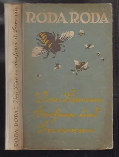 Von Bienen, Drohnen und Baronen RODA RODA [d. i. Sándor Friedrich Rosenf 0391-14