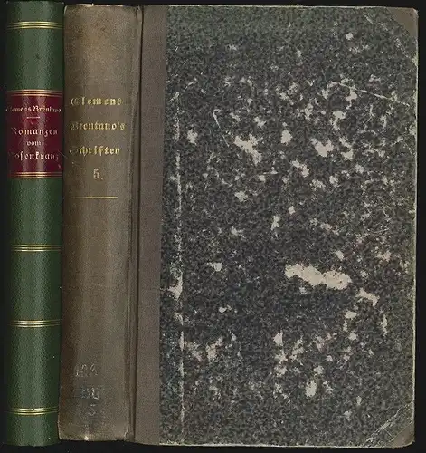 Gesammelte Schriften. Herausgegeben von Christian Brentano. BRENTANO, Clemens.