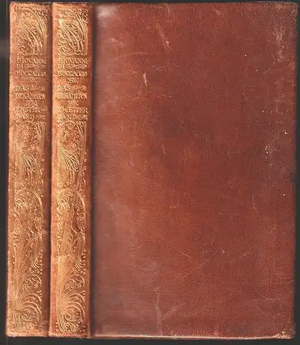 Das Dekameron. Neu aus dem Italienischen übersetzt von Schaum durchges. u. vielf