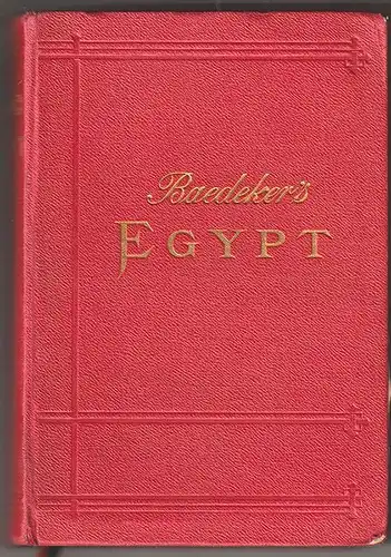 Egypt. BAEDEKER, Karl.