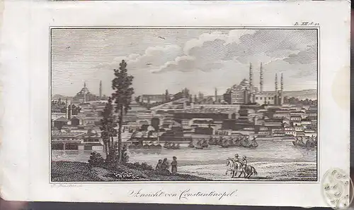 Ansicht von Constantinopel. 1808