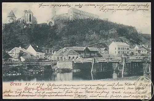 Gruss aus Gars-Thunau.