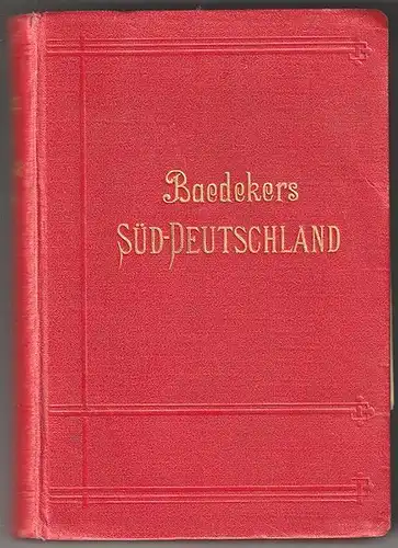 Süddeutschland. Oberrhein, Baden, Württemberg, Bayern und die angrenzend 2137-22
