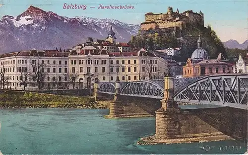 Salzburg - Karolinenbrücke.